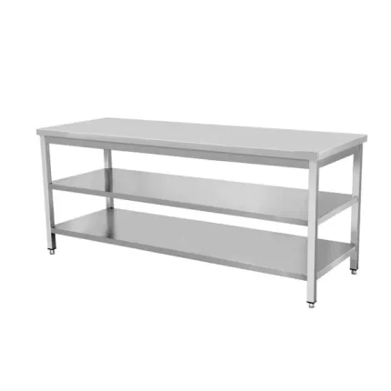 Arbejdsbord med underhylde & mellemhylde - Diverse